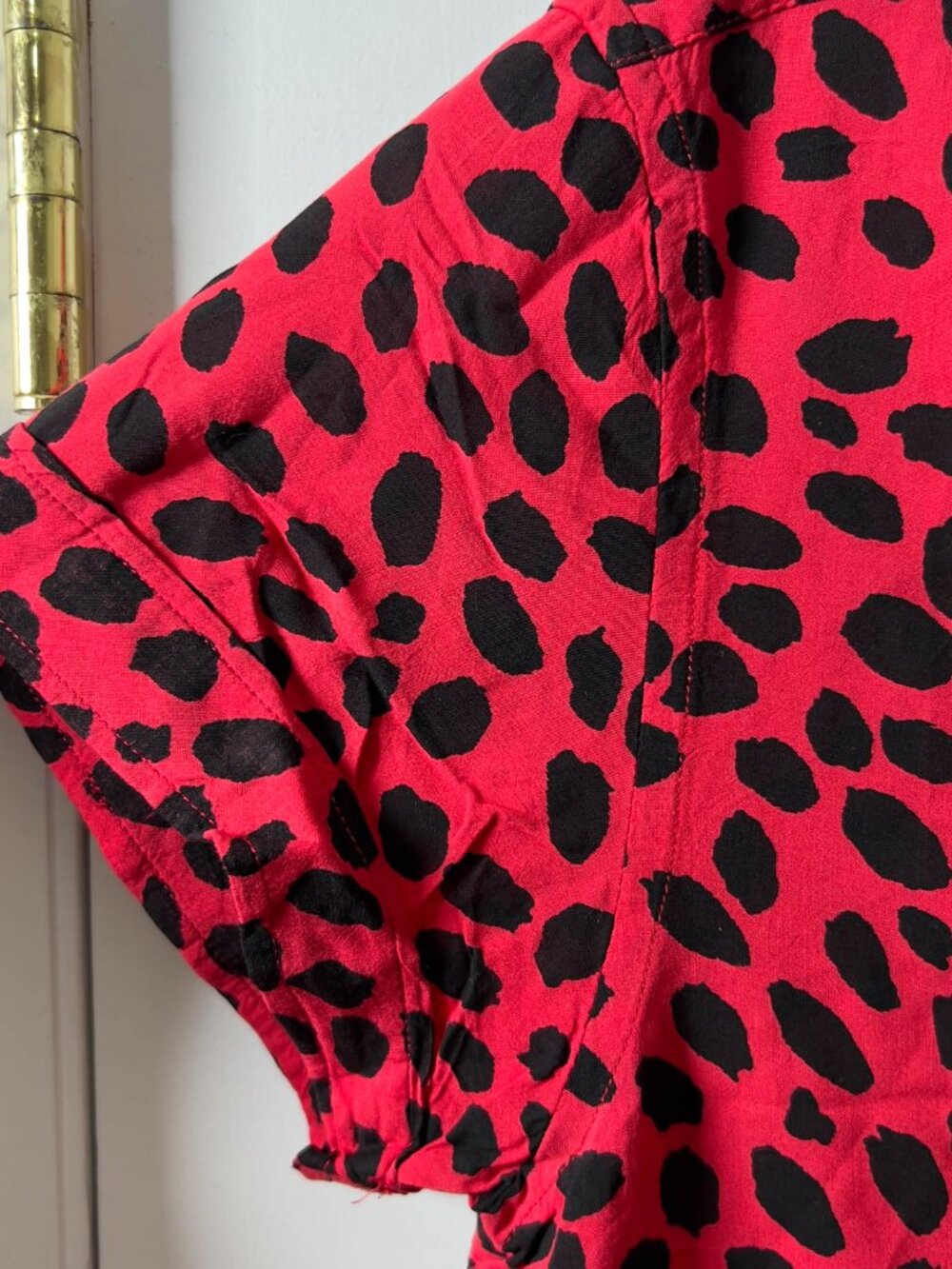 All Saints Mens Leopard Shirt XS - Picture 4 of 12